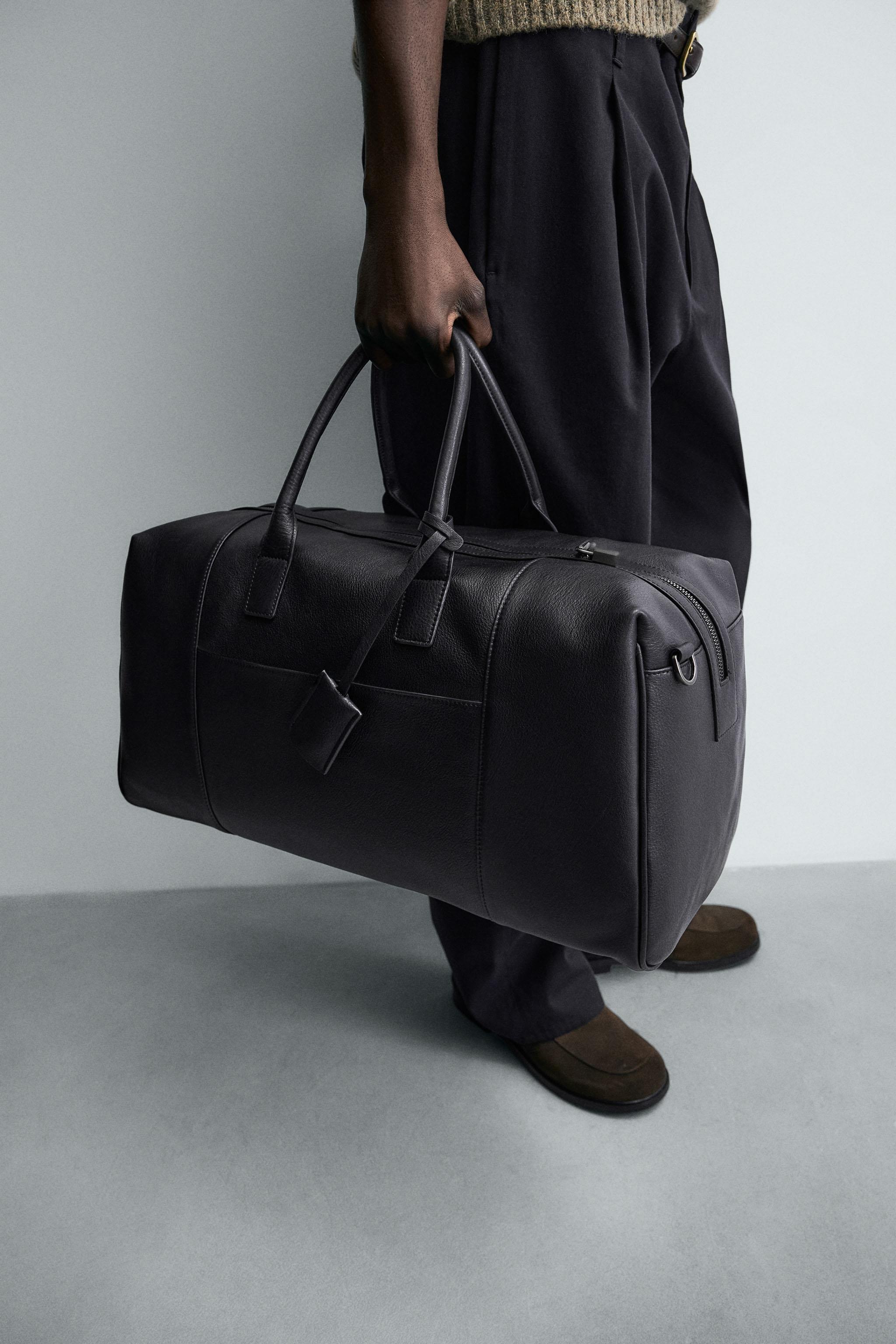 LEATHER TRAVEL BAG